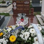 FK Željezničar i Manijaci položili vijenac na grob navijača Sarajeva Vedrana Puljića