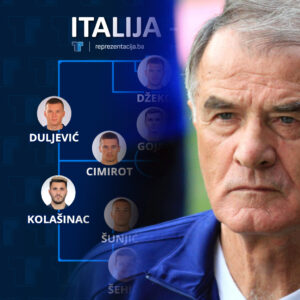 Bajević želi najiskusniji tim, da li je ovo prvih 11 za Italiju?