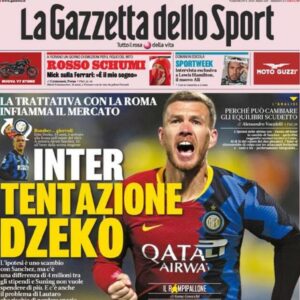 Džeko na naslovnicama: Danas nova runda pregovora Rome i Intera