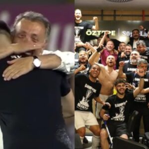 Ajdin Hasić sa prvim čovjekom Bešiktaša i saigračima proslavio titulu šampiona Turske
