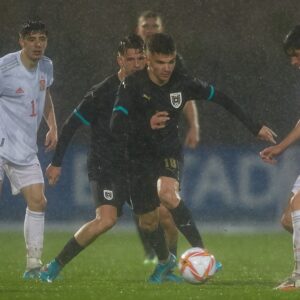 Za U19 Austriju protiv Španije igrala četiri Bosanca, jedan je zabio gol
